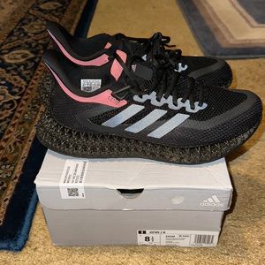2023 Women’s Adidas 4DFWD 2 'Black Wonder Red' shoes